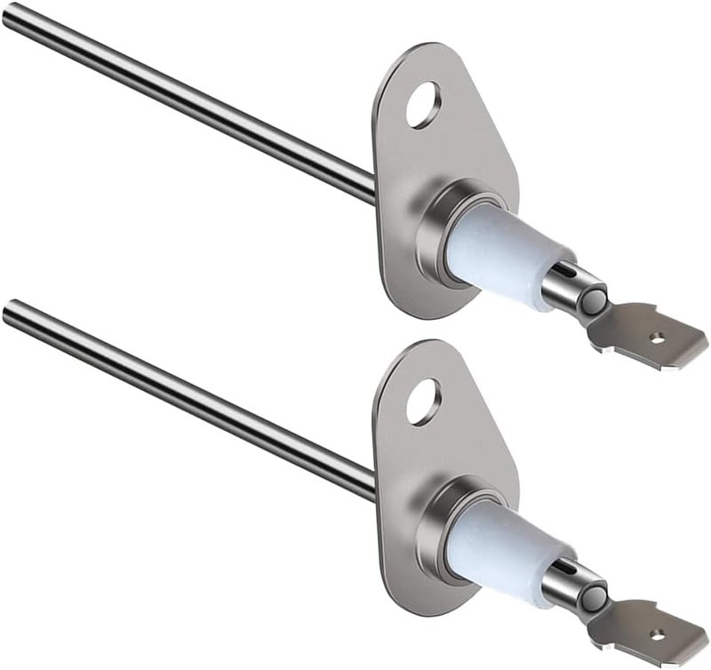 Guweta Upgraded 0130F00010 Replacement Fits Goodman Furnace Flame Sensor Replaces B1172606 B11726-06 20488501 P1257001F ACS90453BXA P1257007F(2 Pack) - Image 1